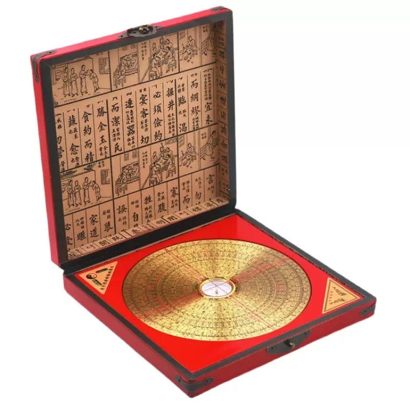 Professional Feng Shui Compass (Luo Pan) - Ultimate Home Harmony & Energy Alignment Tool Master-Level Precision for Modern Living Spaces