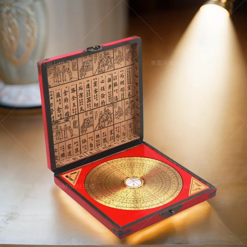 Professional Feng Shui Compass (Luo Pan) - Ultimate Home Harmony & Energy Alignment Tool Master-Level Precision for Modern Living Spaces