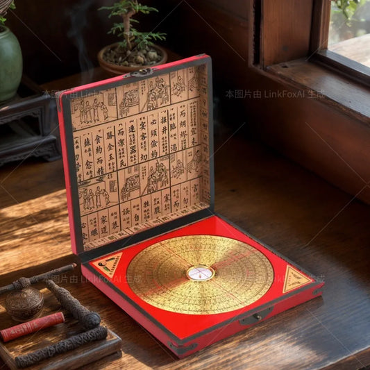 Professional Feng Shui Compass (Luo Pan) - Ultimate Home Harmony & Energy Alignment Tool Master-Level Precision for Modern Living Spaces