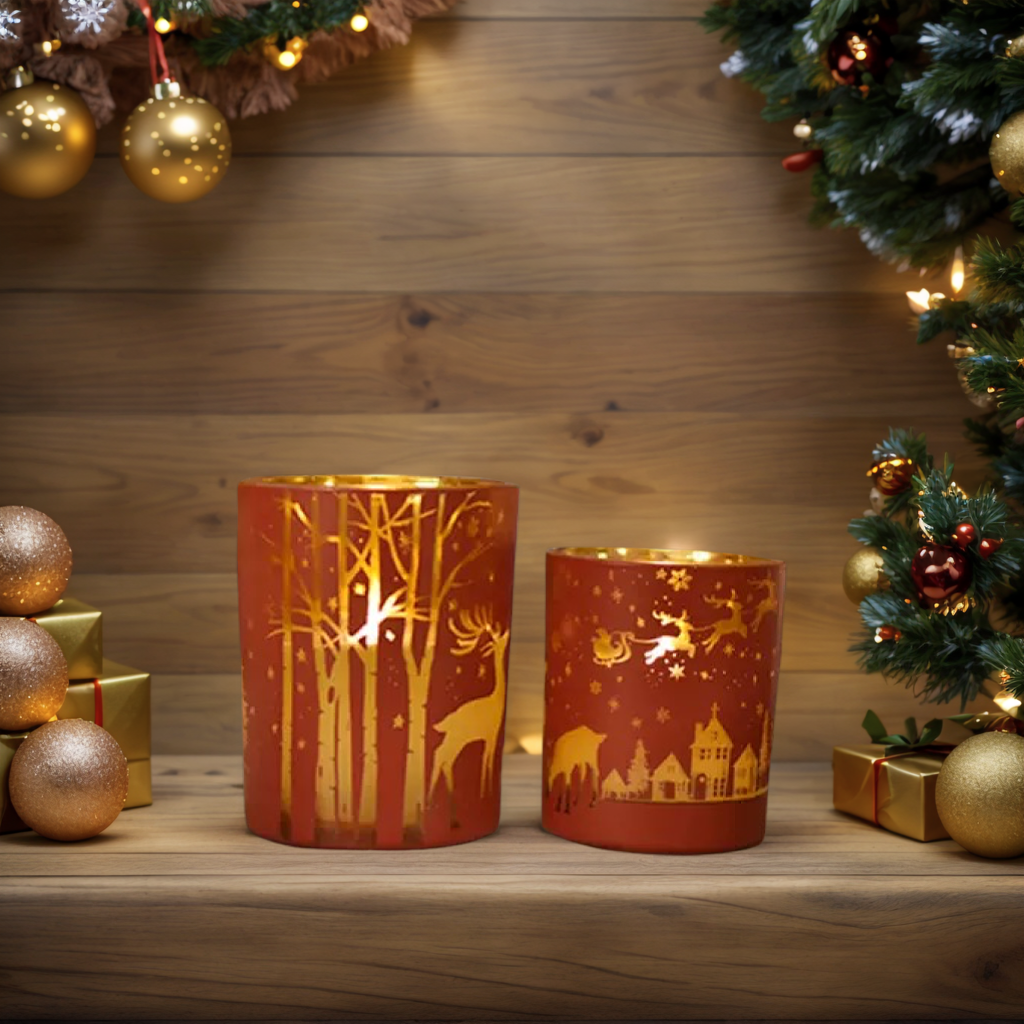 Energy Candle Holder (Large) - Ignite Love &amp; Light This Holiday Season