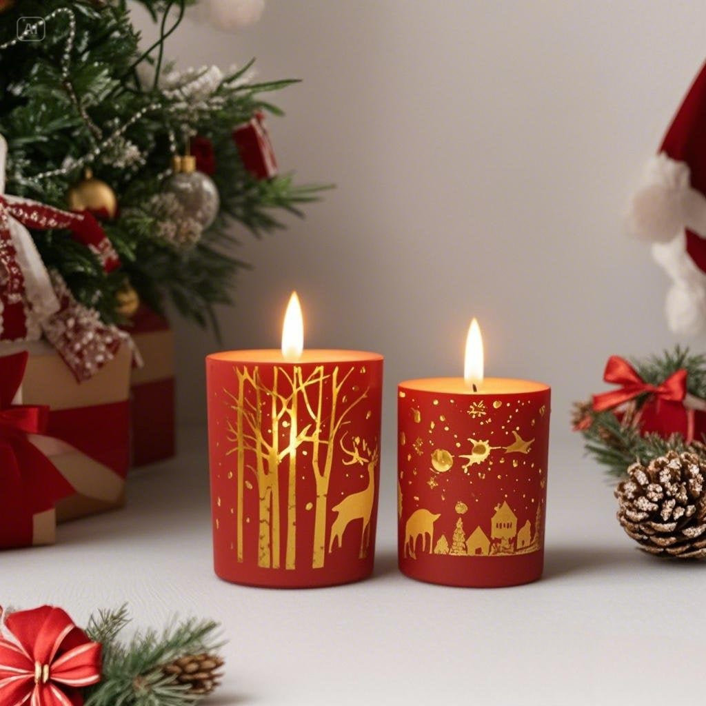 Energy Candle Holder (Large) - Ignite Love &amp; Light This Holiday Season