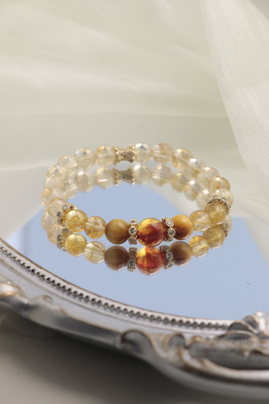 Tiger’s Eye Amber Citrine Bracelet for Wealth and Protection
Feng Shui Crystal Jewelry to Ward Off Evil and Boost Income