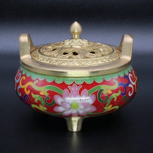 Primary: “Jingtai Blue Incense Burner,” “Copper Ritual Smoke Purifier,” “Meditation Altar Tools”
Secondary: “Cloisonné Spiritual Decor,” “Ancestor Offering Burner,” “Energy Cleansing Copperware”
Long-Tail: “How to use smoke for space cleansing,” “Best incense burner for Reiki healing”