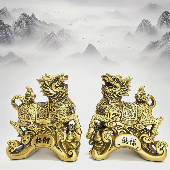 Primary: “Auspicious Lion Pair Feng Shui,” “Guardian Lions for Health Protection,” “Entryway Energy Purification”
Secondary: “Chinese Guardian Statues for Wealth,” “Sickness Energy Protection Decor,” “Outdoor Feng Shui Lions”
Long-Tail: “How to place lions to block illness stars,” “Best Feng Shui statues for main door”
