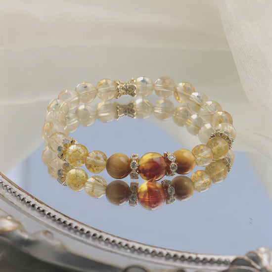 Primary: “Tiger’s Eye Citrine Amber Bracelet,” “Wealth Protection Crystal Jewelry”
Secondary: “Feng Shui Prosperity Bracelet,” “Spiritual Defense Jewelry,” “Crystal Wealth Magnet”
Long-Tail: “Best crystals to attract money,” “How to use Tiger’s Eye for protection”
