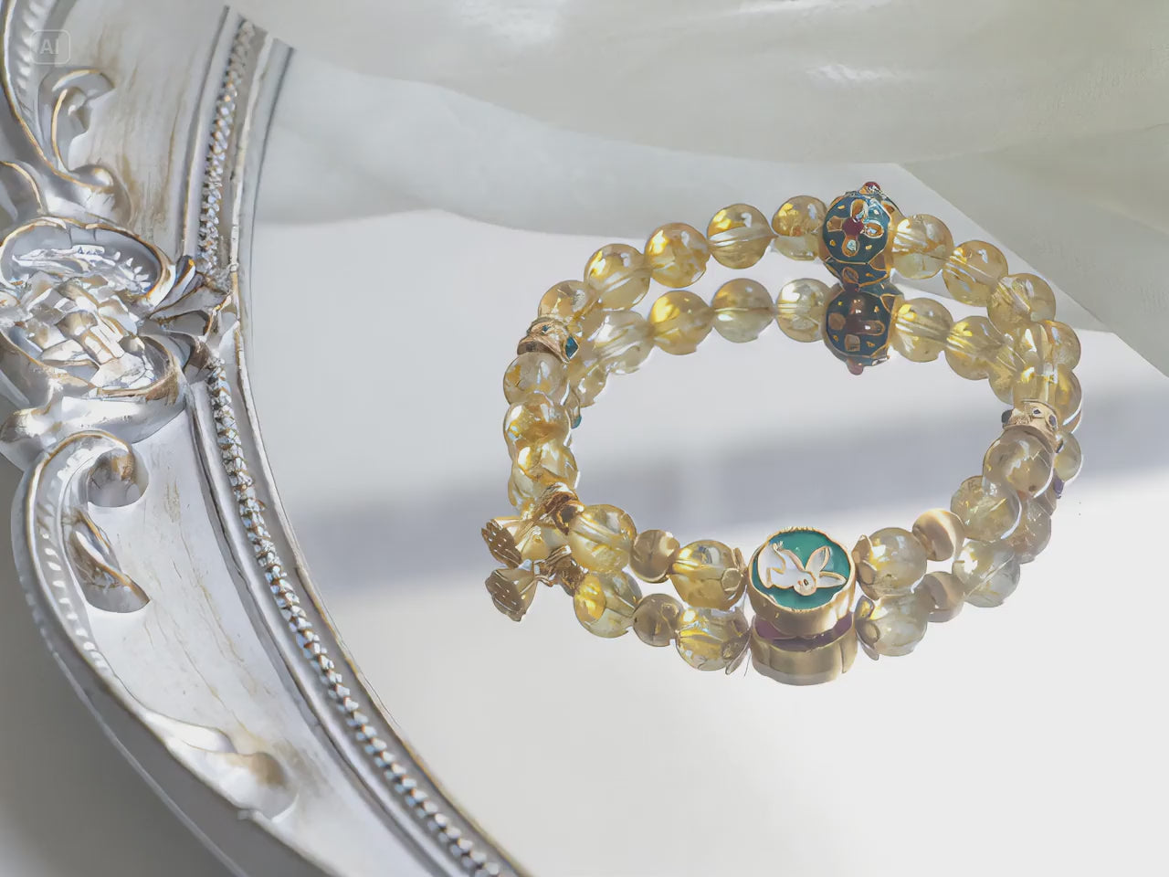 Primary: “Zodiac Rabbit Bracelet,” “Liuren Protection Jewelry,” “Citrine Wealth Bracelet”
Secondary: “Chinese Zodiac Luck Bracelet,” “Crisis Resolution Jewelry,” “Yellow Crystal Money Magnet”
Long-Tail: “How to attract贵人 with zodiac jewelry,” “Best bracelet for financial protection”