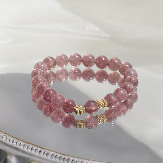 Primary: “Strawberry Quartz Peach Blossom Bracelet,” “Love Attraction Jewelry,” “Streamer Fan Growth Bracelet”
Secondary: “Peach Blossom Luck Jewelry,” “Social Charm Crystal Bracelet,” “Influencer Audience Magnet”
Long-Tail: “How to attract followers with crystals,” “Best bracelet for finding love”