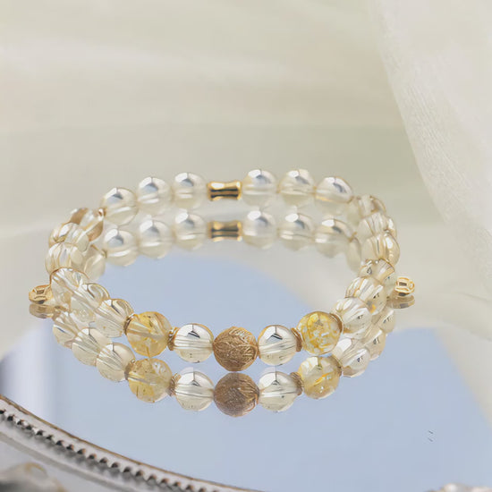 Keyword Strategy:
Primary: “Citrine Wealth Bracelet,” “Money Attraction Jewelry,” “Business Success Bracelet”
Secondary: “Gold Coin Filigree Bracelet,” “Feng Shui Wealth Jewelry,” “Entrepreneur Lucky Charm”
Long-Tail: “How to use citrine to attract clients,” “Best bracelet for sales professionals”